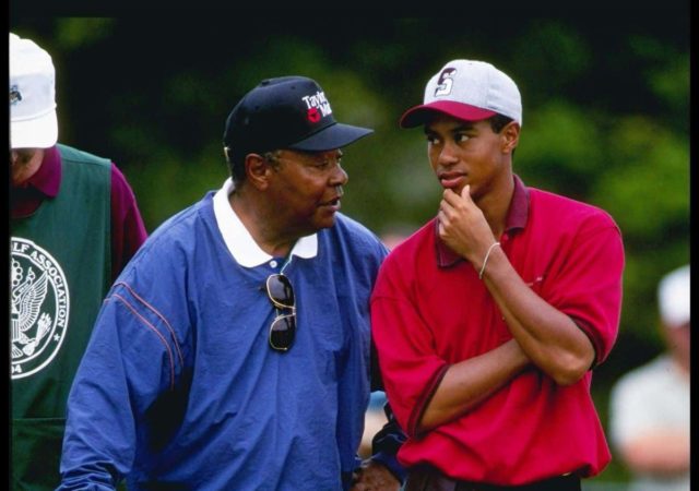 A two-part documentary about the life of superstar golfer Tiger Woods.